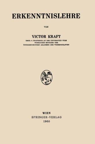 Erkenntnislehre (German Edition)