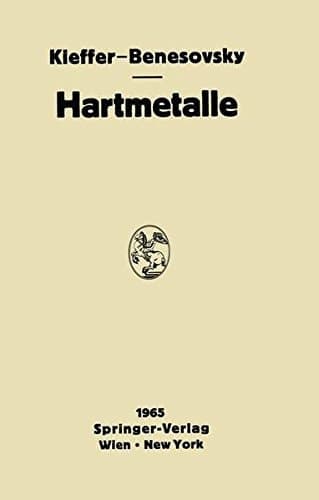 Hartmetalle (German Edition)