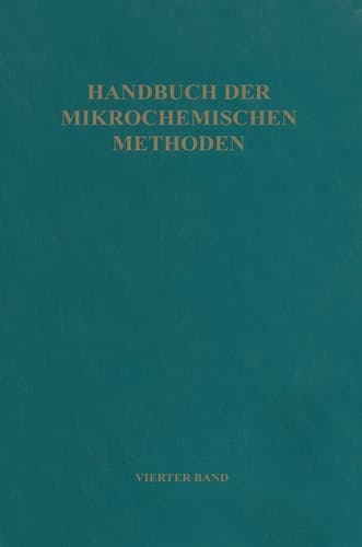 Elektronenstrahl-Mikroanalyse Band 4: Elektronenstrahl-Mikroanalyse