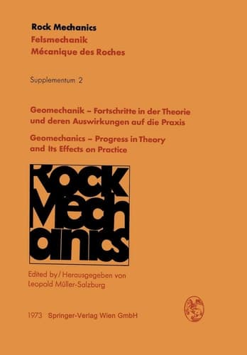 Geomechanik — Fortschritte in der Theorie und deren Auswirkungen auf die Praxis / Geomechanics — Progress in Theory and Its Effects on Practice Vorträge des 20. Geomechanik-Kolloquiums der Österreichischen Gesellschaft für Geomechanik / Contributions to the 20th Geomechanical Colloquium of the Austrian Society for Geomechanics