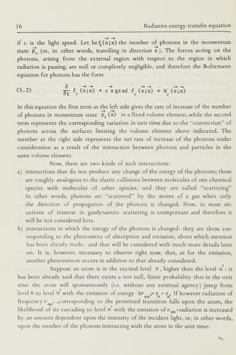 Lectures on Radiating Gasdynamics: General Equations and Boundary Conditions (CISM International Centre for Mechanical Sciences, 146)