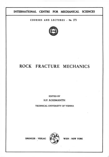 Rock Fracture Mechanics