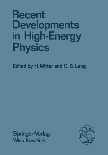 Recent Developments in High-Energy Physics (Few-Body Systems)