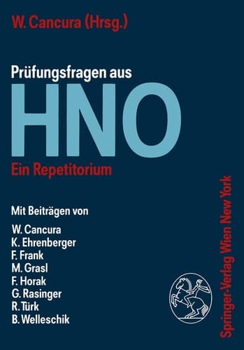 Prüfungsfragen aus HNO Ein Repetitorium