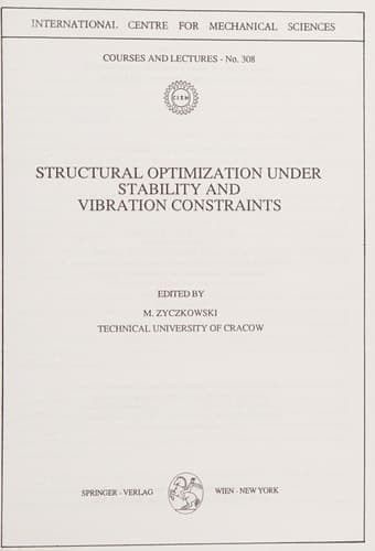 Structural Optimization Under Stability and Vibration Constraints