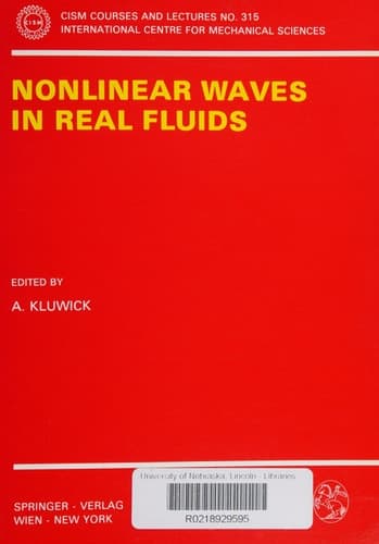 Nonlinear Waves in Real Fluids