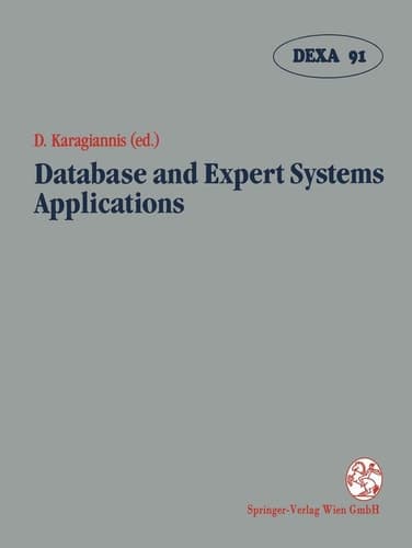 Database and Expert Systems Applications Proceedings of the International Conference in Berlin, Federal Republic of Germany, 1991