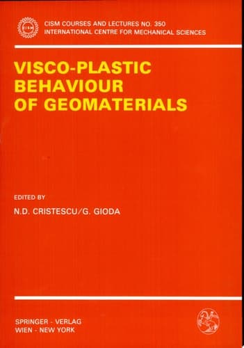 Visco-Plastic Behaviour of Geomaterials
