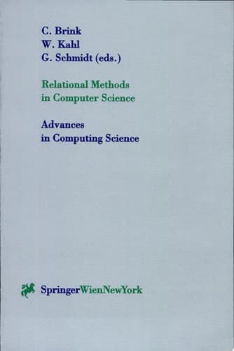 Relational Methods in Computer Science