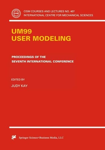 UM99 User Modeling Proceedings of the Seventh International Conference