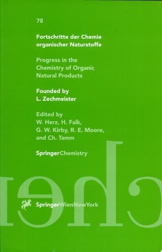 Fortschritte der Chemie organischer Naturstoffe / Progress in the Chemistry of Organic Natural Products
