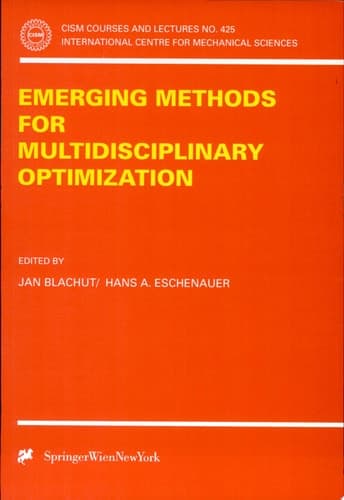 Emerging Methods for Multidisciplinary Optimization