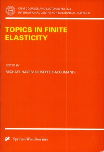 Topics in Finite Elasticity