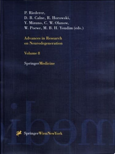 Advances in Research on Neurodegeneration