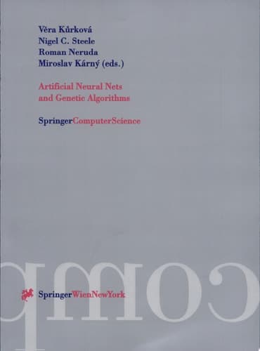 Artificial Neural Nets and Genetic Algorithms Proceedings of the International Conference in Prague, Czech Republic, 2001