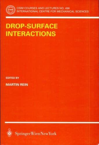 Drop-Surface Interactions