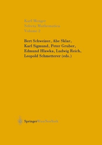 Selecta Mathematica Volume 2