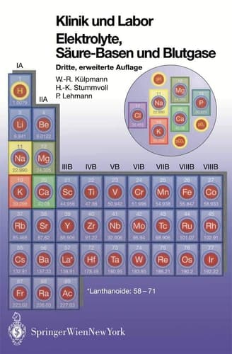 Klinik und Labor Elektrolyke, Säure-Basen und Blutgase Klinik und Labor