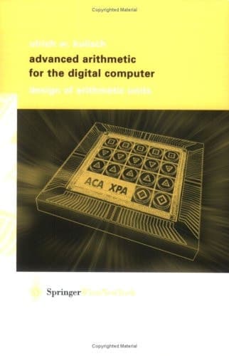 Advanced Arithmetic for the Digital Computer