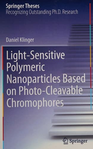 Light-Sensitive Polymeric Nanoparticles Based on Photo-Cleavable Chromophores