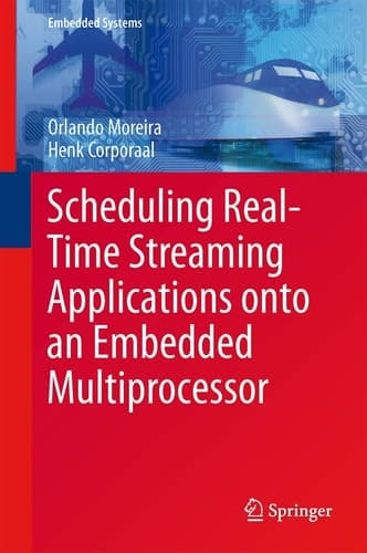 Scheduling Real-Time Streaming Applications onto an Embedded Multiprocessor