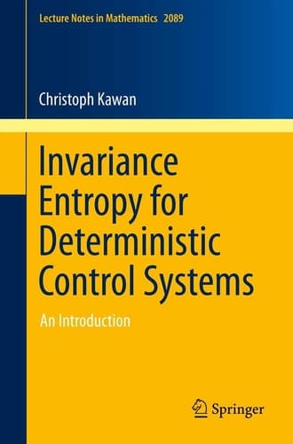 Invariance Entropy for Deterministic Control Systems An Introduction
