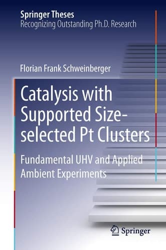 Catalysis with Supported Size-selected Pt Clusters Fundamental UHV and Applied Ambient Experiments