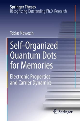 Self-Organized Quantum Dots for Memories Electronic Properties and Carrier Dynamics