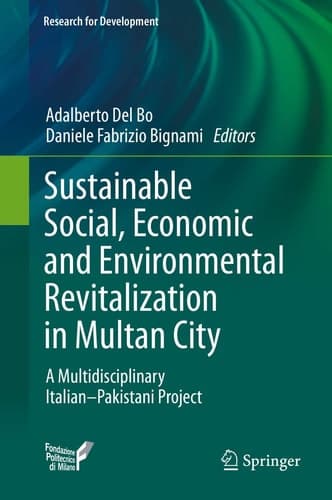 Sustainable Social, Economic and Environmental Revitalization in Multan City A Multidisciplinary Italian–Pakistani Project