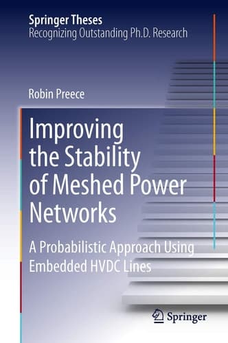 Improving the Stability of Meshed Power Networks A Probabilistic Approach Using Embedded HVDC Lines