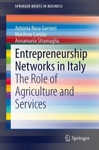 Entrepreneurship Networks in Italy The Role of Agriculture and Services
