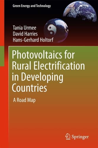 Photovoltaics for Rural Electrification in Developing Countries A Road Map