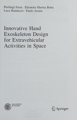 Innovative Hand Exoskeleton Design for Extravehicular Activities in Space