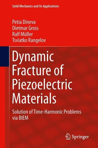 Dynamic Fracture of Piezoelectric Materials Solution of Time-Harmonic Problems via BIEM