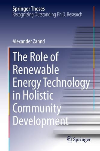 The Role of Renewable Energy Technology in Holistic Community Development