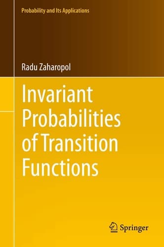 Invariant Probabilities of Transition Functions