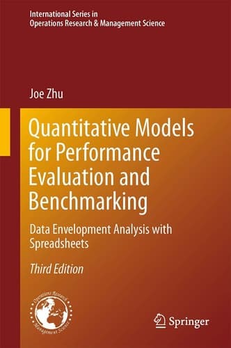 Quantitative Models for Performance Evaluation and Benchmarking Data Envelopment Analysis with Spreadsheets