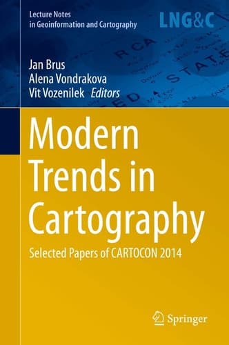 Modern Trends in Cartography Selected Papers of CARTOCON 2014