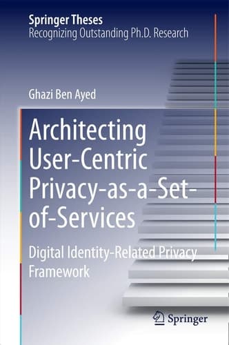 Architecting User-Centric Privacy-as-a-Set-of-Services Digital Identity-Related Privacy Framework