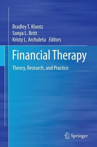 Financial Therapy Theory, Research, and Practice