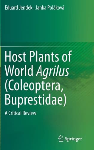 Host Plants of World Agrilus (Coleoptera, Buprestidae) A Critical Review