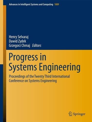 Progress in Systems Engineering Proceedings of the Twenty-Third International Conference on Systems Engineering