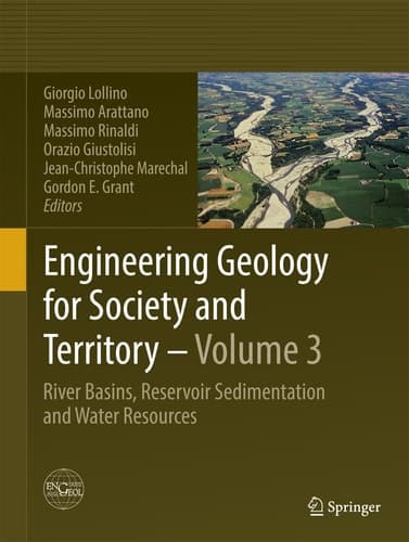 Engineering Geology for Society and Territory - Volume 3 River Basins, Reservoir Sedimentation and Water Resources