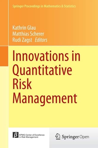 Innovations in Quantitative Risk Management TU München, September 2013