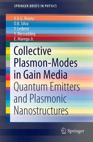 Collective Plasmon-Modes in Gain Media Quantum Emitters and Plasmonic Nanostructures