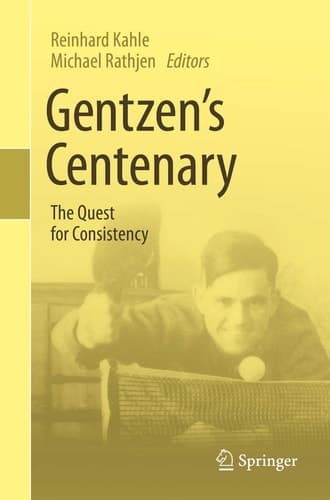 Gentzen's Centenary The Quest for Consistency