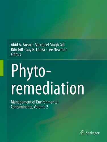 Phytoremediation Management of Environmental Contaminants, Volume 2