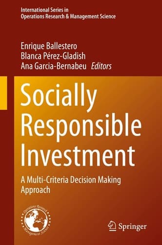 Socially Responsible Investment A Multi-Criteria Decision Making Approach