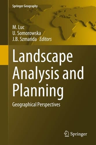 Landscape Analysis and Planning Geographical Perspectives