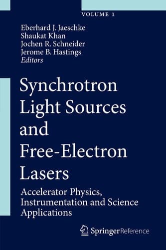 Synchrotron Light Sources and Free-Electron Lasers Accelerator Physics, Instrumentation and Science Applications